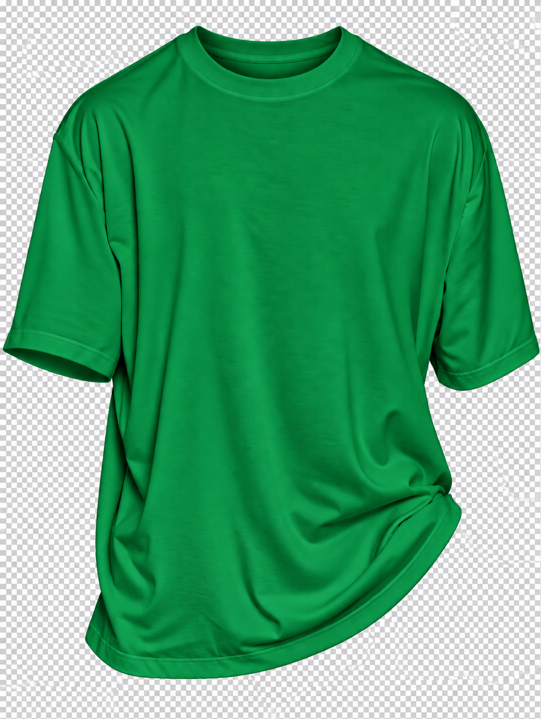 Remera oversize verde