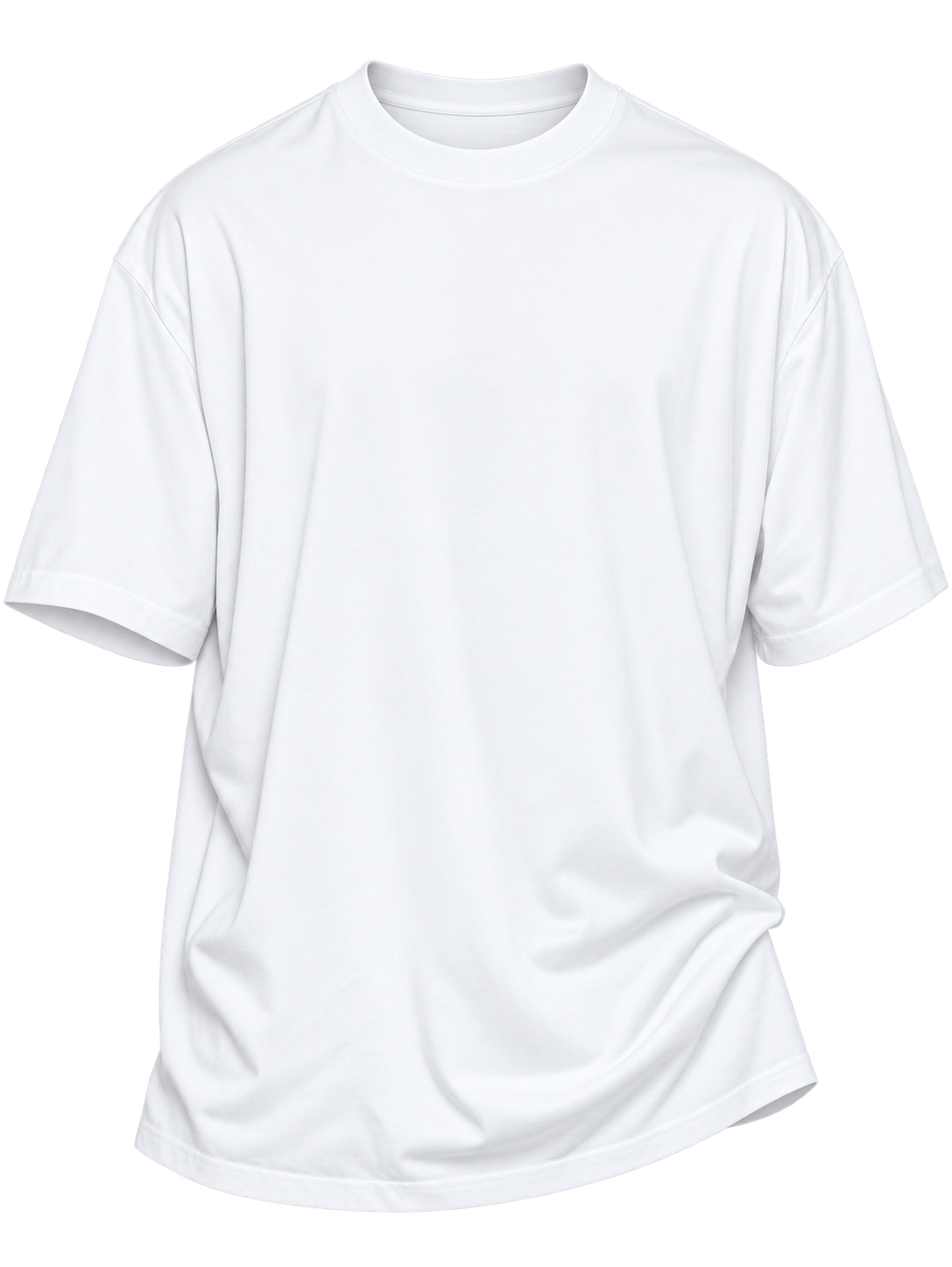 Remera oversize blanca