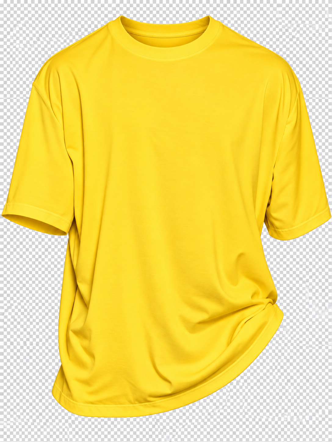 Remera oversize amarilla